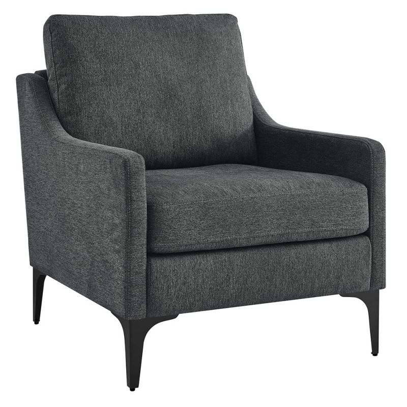 Modway - Corland Upholstered Fabric Armchair - EEI-6023-CHA