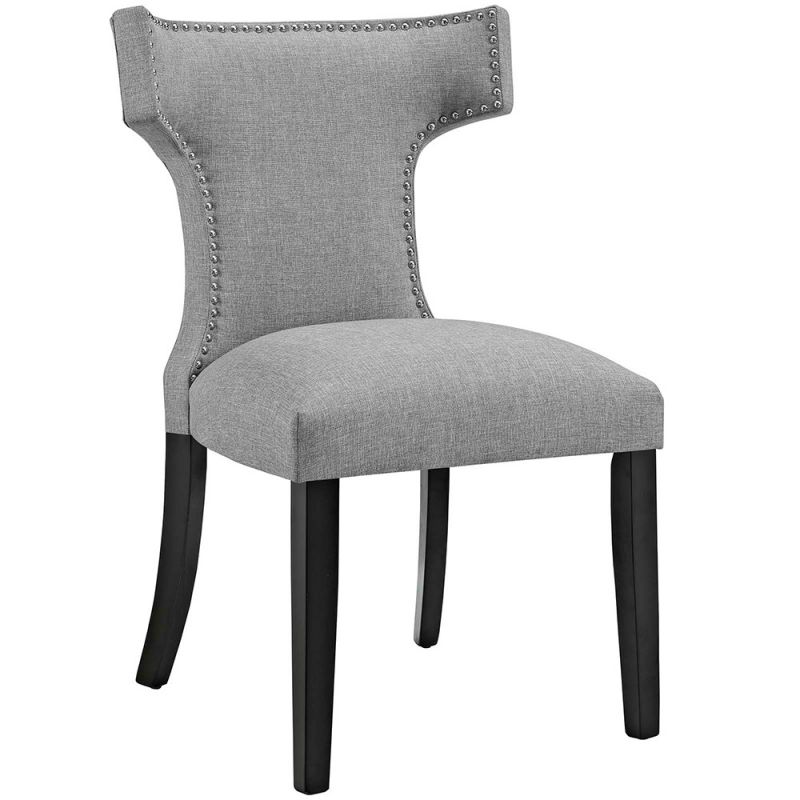 Modway - Curve Fabric Dining Chair - EEI-2221-LGR