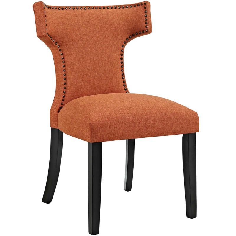 Modway - Curve Fabric Dining Chair - EEI-2221-ORA