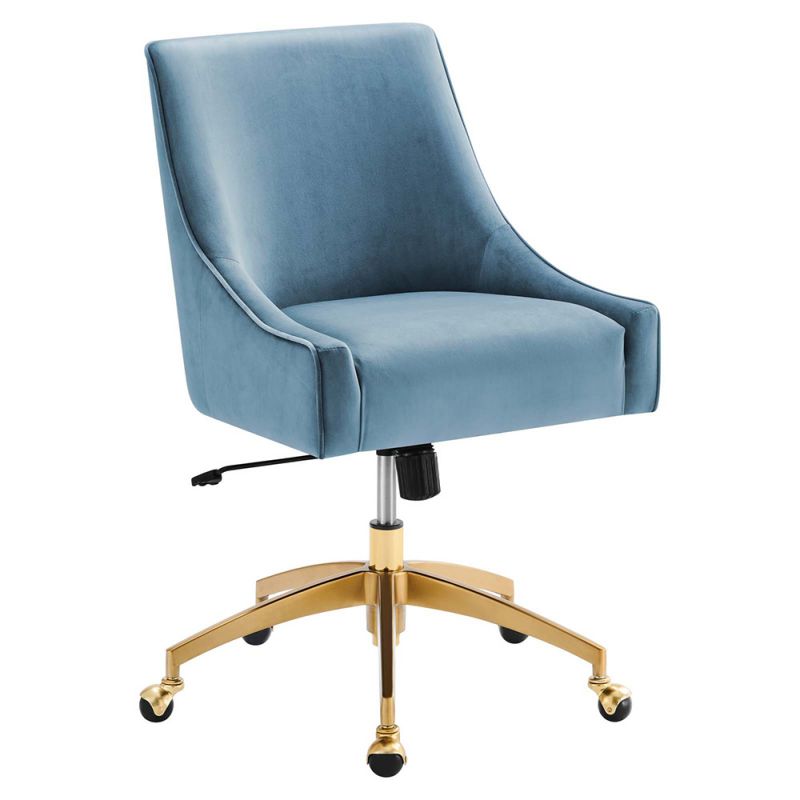Modway - Discern Performance Velvet Office Chair - EEI-5079-LBU