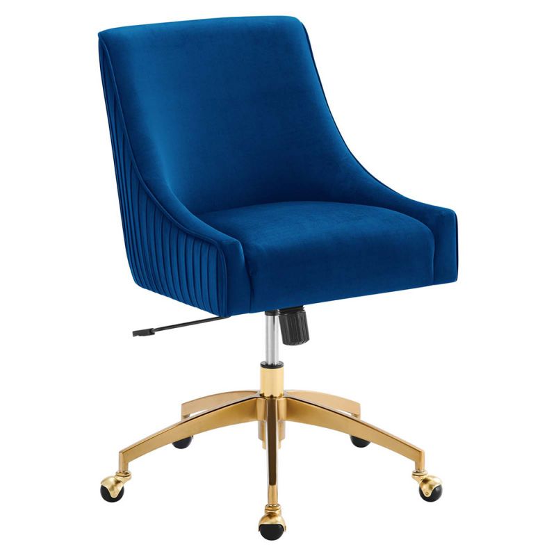 Modway - Discern Performance Velvet Office Chair - EEI-5080-NAV
