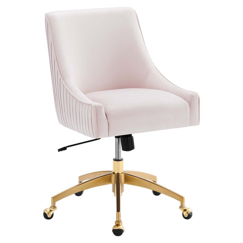 Modway - Discern Performance Velvet Office Chair - EEI-5080-PNK