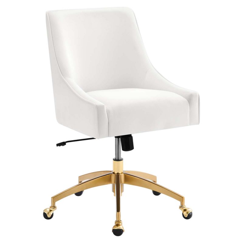 Modway - Discern Performance Velvet Office Chair - EEI-5079-WHI