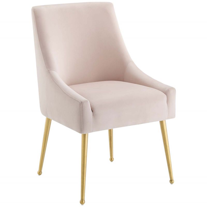 Modway - Discern Upholstered Performance Velvet Dining Chair - EEI-3508-PNK