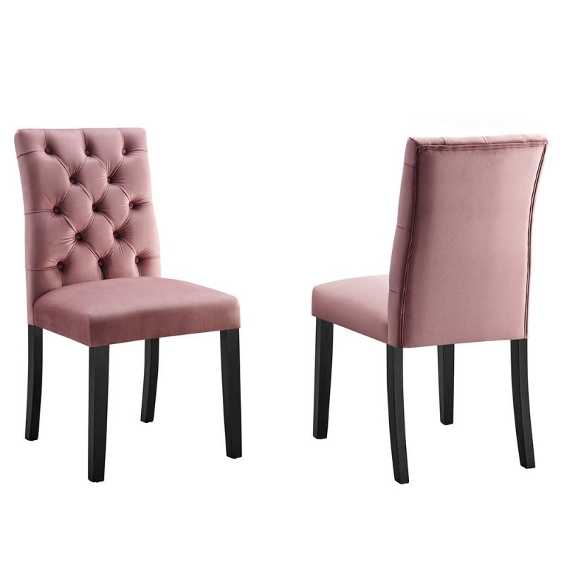 Modway - Duchess Performance Velvet Dining Chairs - (Set of 2) - EEI-5011-DUS