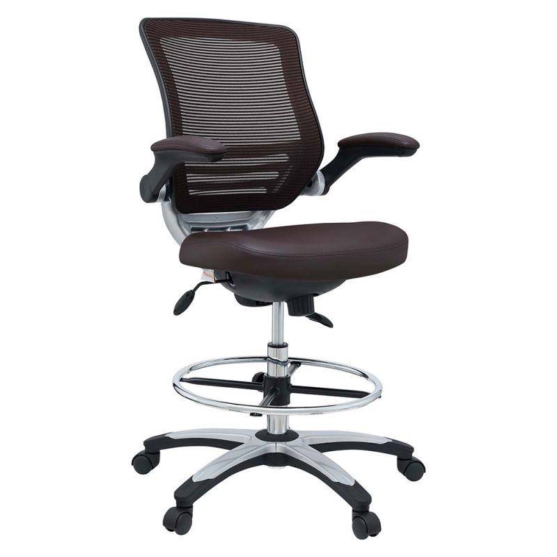 Modway - Edge Drafting Chair - EEI-211-BRN