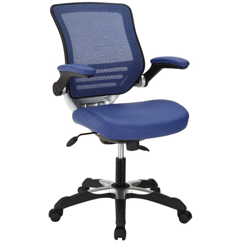 Modway - Edge Vinyl Office Chair - EEI-595-BLU