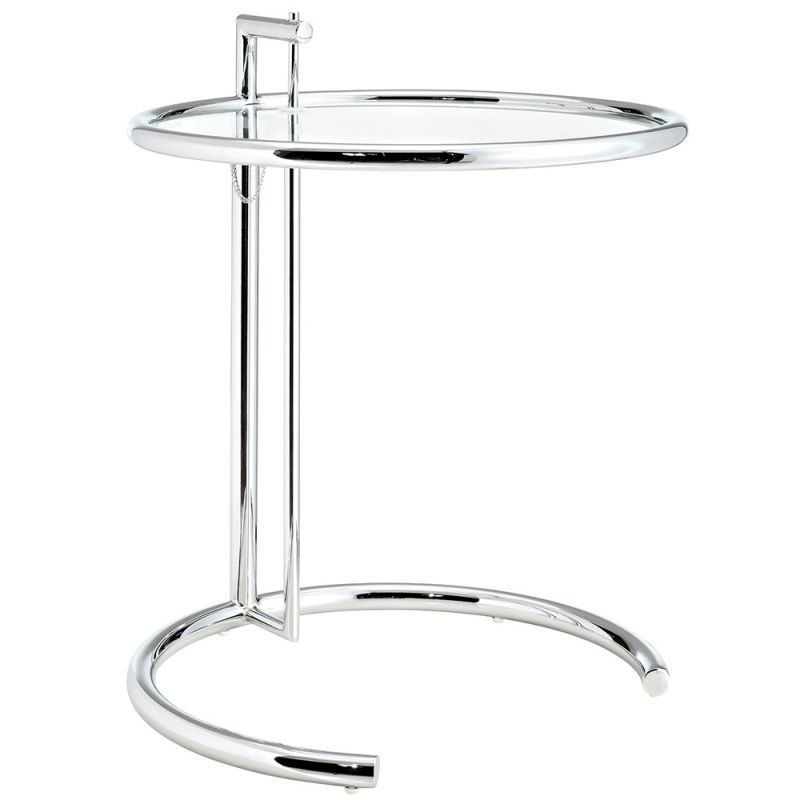Modway - Eileen Gray Chrome Stainless Steel End Table - EEI-125-SLV