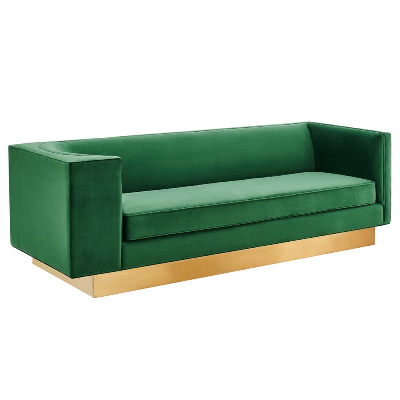 Modway - Eminence Upholstered Performance Velvet Sofa - EEI-5016-EME