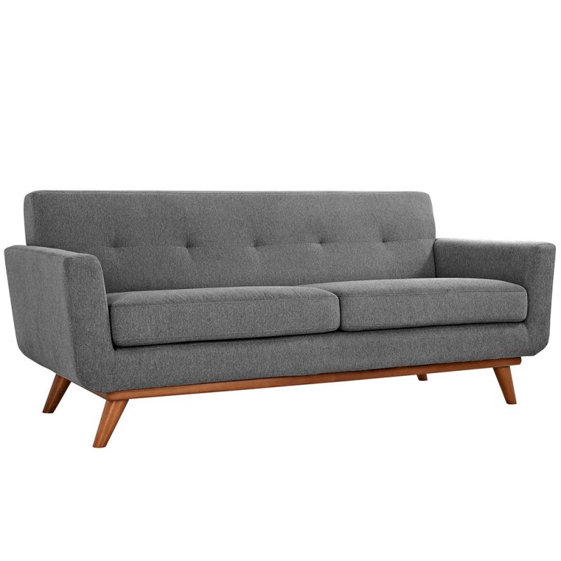 Modway - Engage Upholstered Fabric Loveseat - EEI-1179-GRY