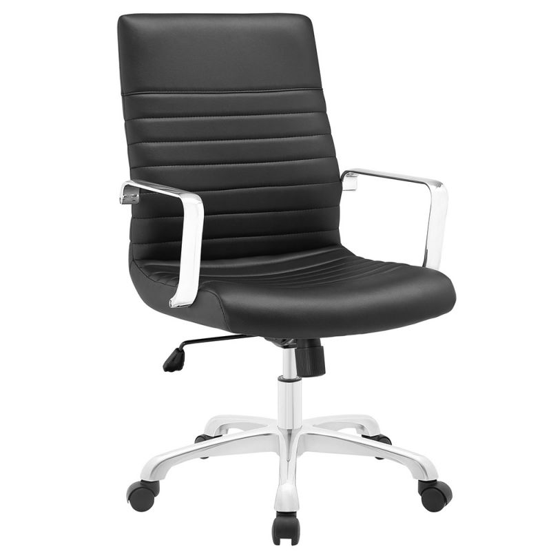 Modway - Finesse Mid Back Office Chair - EEI-1534-BLK