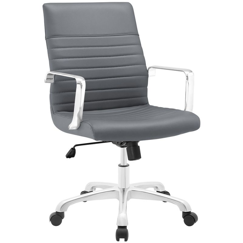 Modway - Finesse Mid Back Office Chair - EEI-1534-GRY