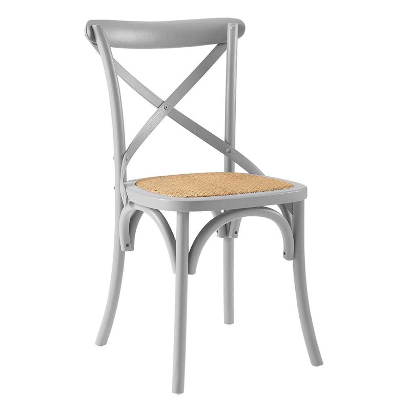 Modway - Gear Dining Side Chair in Light Gray - EEI-1541-LGR