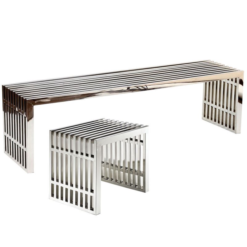 Modway - Gridiron Benches (Set of 2) - EEI-868
