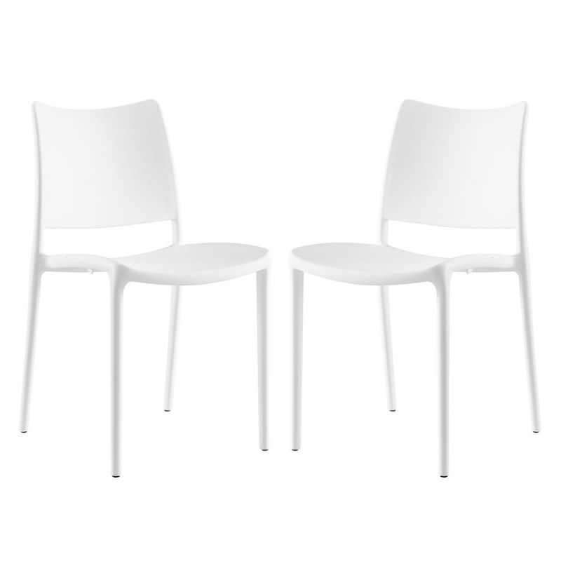 Modway - Hipster Dining Side Chair (Set of 2) - EEI-2424-WHI-SET
