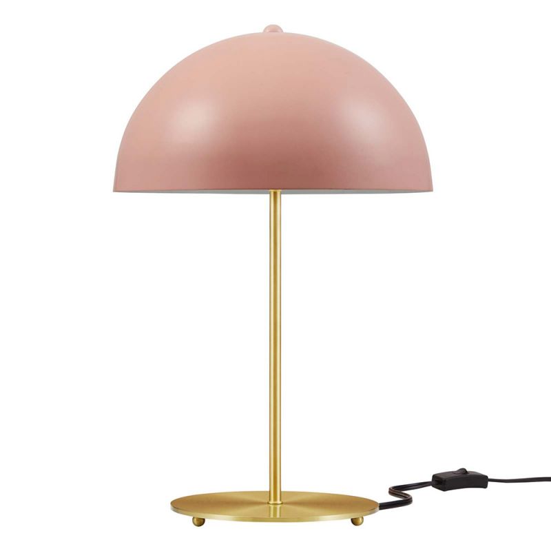 Modway - Ideal Metal Table Lamp - EEI-5629-PNK-SBR