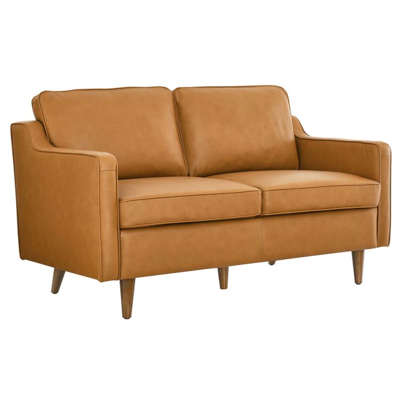 Modway - Impart Genuine Leather Loveseat - EEI-5554-TAN