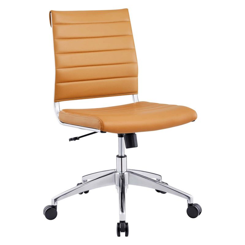 Modway - Jive Armless Mid Back Office Chair - EEI-1525-TAN