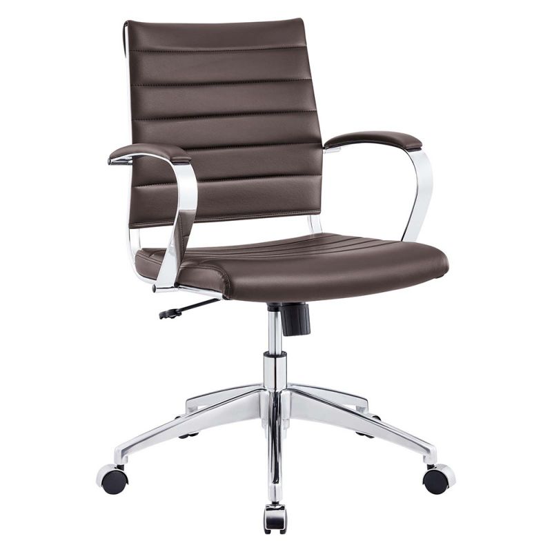 Modway - Jive Mid Back Office Chair - EEI-273-BRN