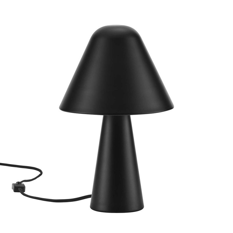 Modway - Jovial Metal Mushroom Table Lamp - EEI-6529-BLK