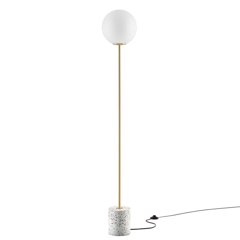 Modway - Logic Terrazzo Floor Lamp - EEI-5626-WHI