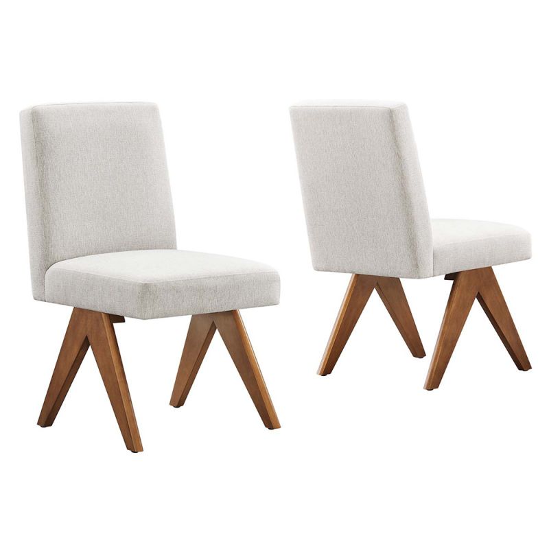 Modway - Lyra Fabric Dining Room Side Chair - (Set of 2) - EEI-6509-HEI