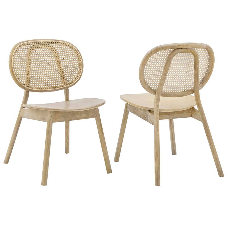 Modway - Malina Wood Dining Side Chair (Set of 2) - EEI-6081-GRY