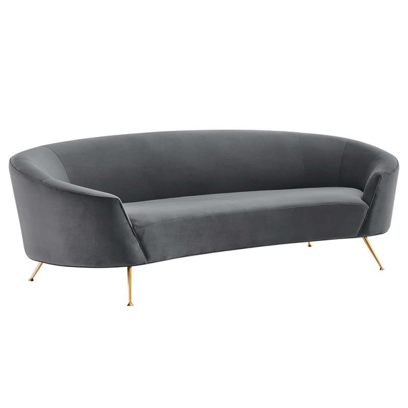 Modway - Marchesa Upholstered Performance Velvet Sofa - EEI-5015-GRY