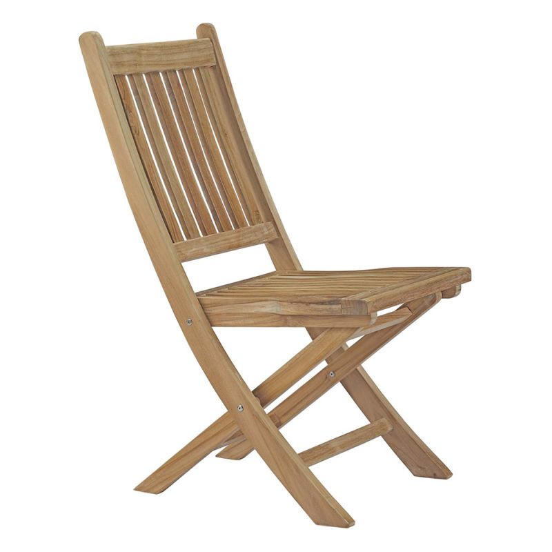 Modway - Marina Outdoor Patio Teak Folding Chair - EEI-2702-NAT