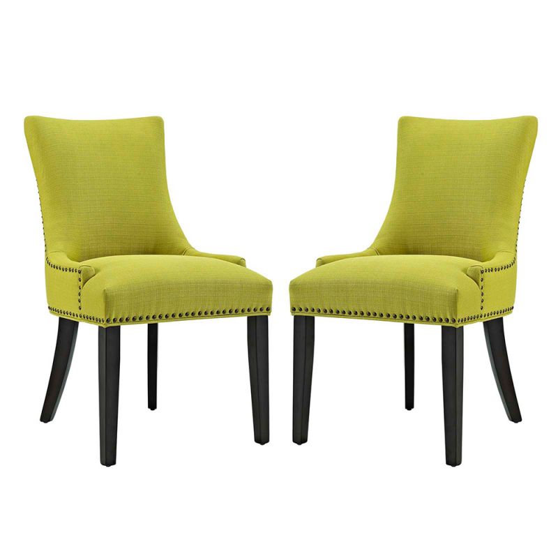 Modway - Marquis Dining Side Chair Fabric (Set of 2) - EEI-2746-WHE-SET
