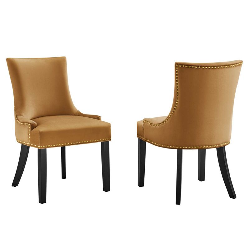Modway - Marquis Performance Velvet Dining Chairs - (Set of 2) - EEI-5010-COG