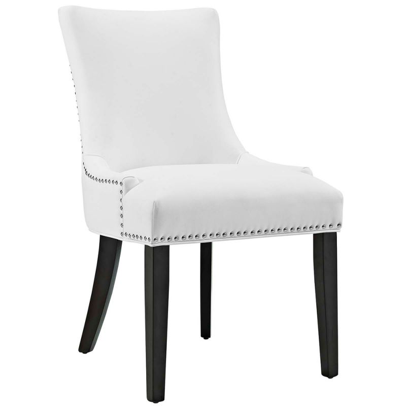 Modway - Marquis Vegan Leather Dining Chair - EEI-2228-WHI