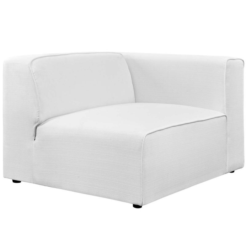 Modway - Mingle Fabric Right-Facing Sofa - EEI-2722-WHI