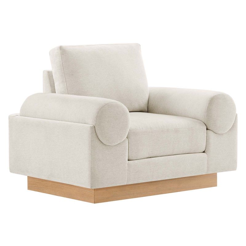 Modway - Oasis Upholstered Fabric Armchair - EEI-6402-IVO