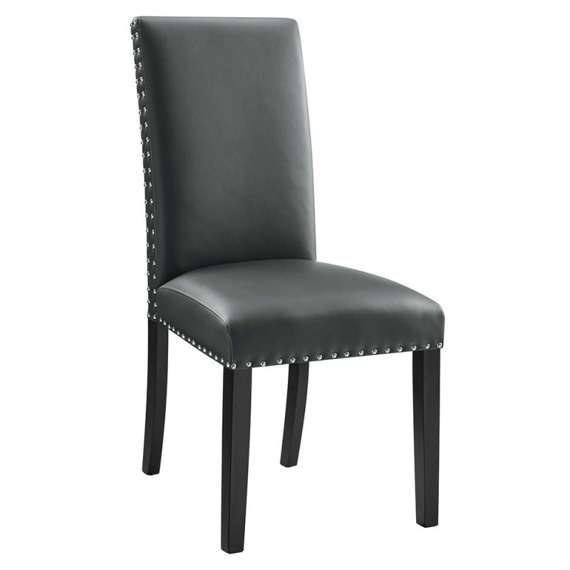 Modway - Parcel Dining Faux Leather Side Chair - EEI-1491-GRY