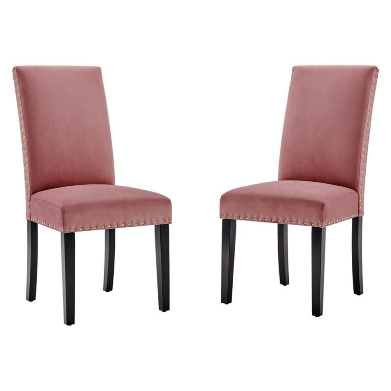 Modway - Parcel Performance Velvet Dining Side Chairs - (Set of 2) - EEI-3779-DUS