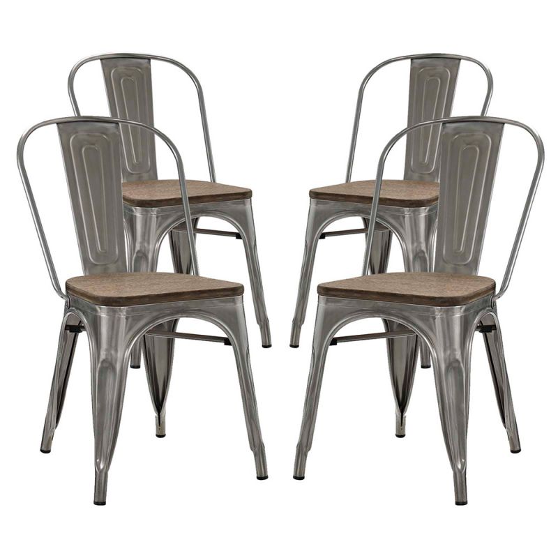 Modway - Promenade Dining Side Chair (Set of 4) - EEI-2752-GME-SET