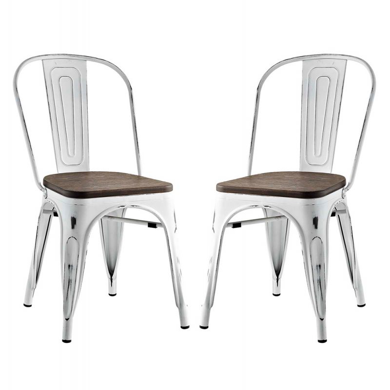 Modway - Promenade Dining Side Chair (Set of 2) - EEI-2751-WHI-SET