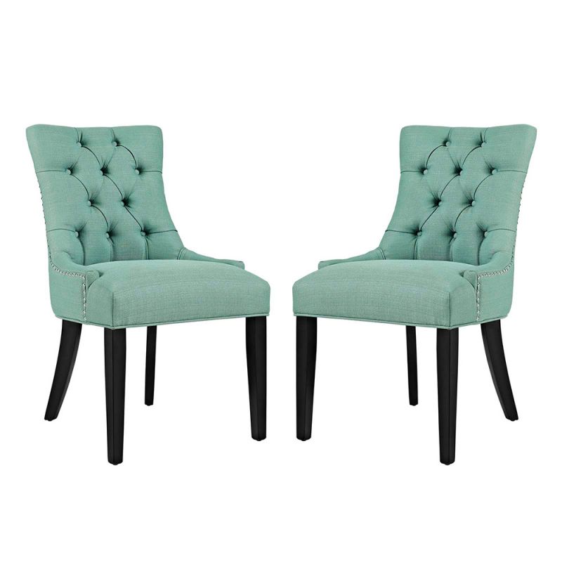 Modway - Regent Dining Side Chair Fabric (Set of 2) - EEI-2743-LAG-SET