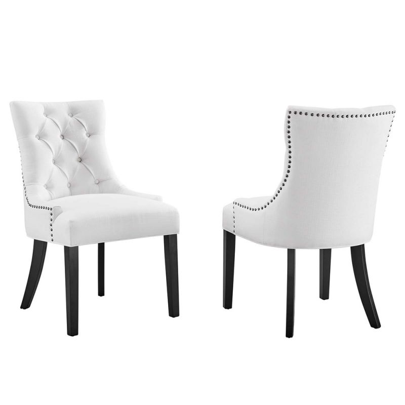 Modway - Regent Dining Side Chair Fabric (Set of 2) - EEI-2743-WHI-SET