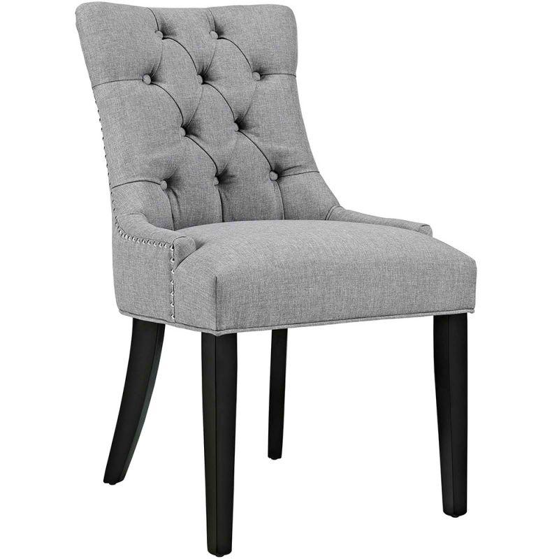 Modway - Regent Tufted Fabric Dining Chair - EEI-2223-LGR