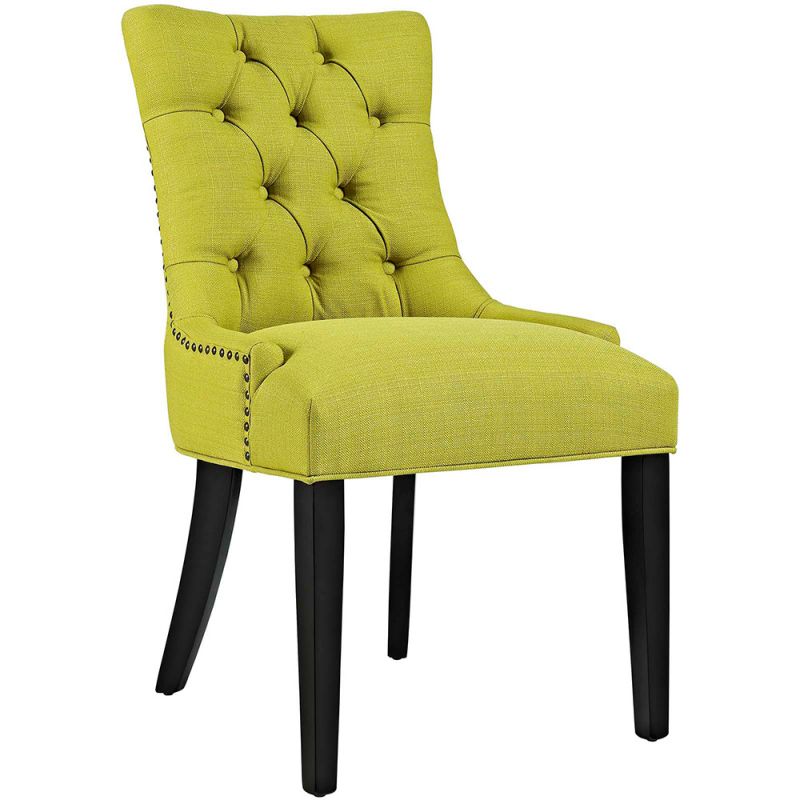 Modway - Regent Tufted Fabric Dining Chair - EEI-2223-WHE