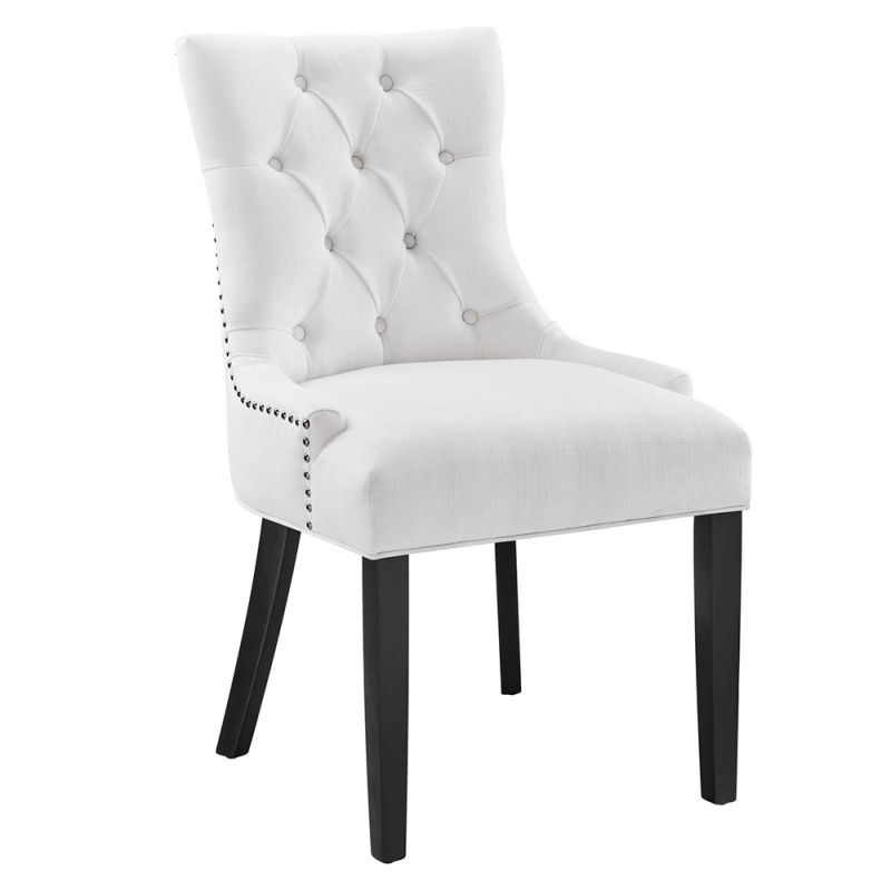 Modway - Regent Tufted Fabric Dining Chair - EEI-2223-WHI