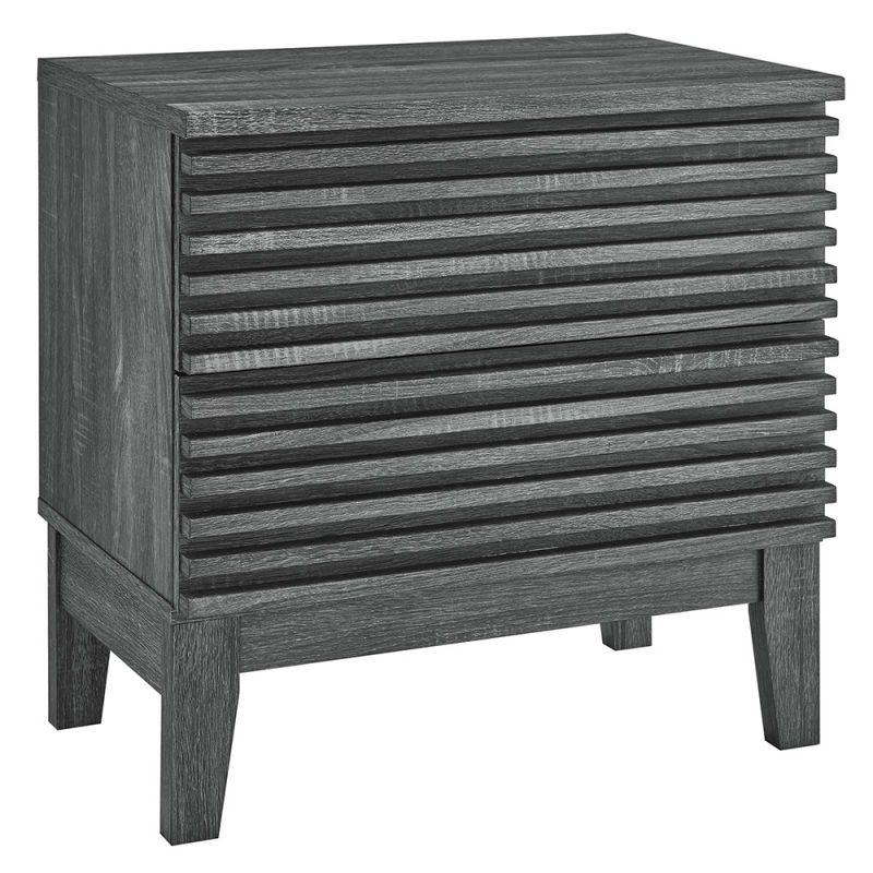 Modway - Render Two-Drawer Nightstand - MOD-6964-CHA