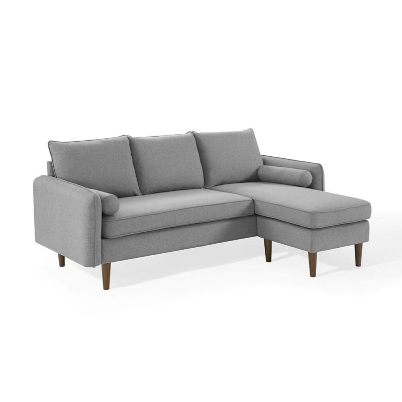 Modway - Revive Upholstered Right or Left Sectional Sofa - EEI-3867-LGR