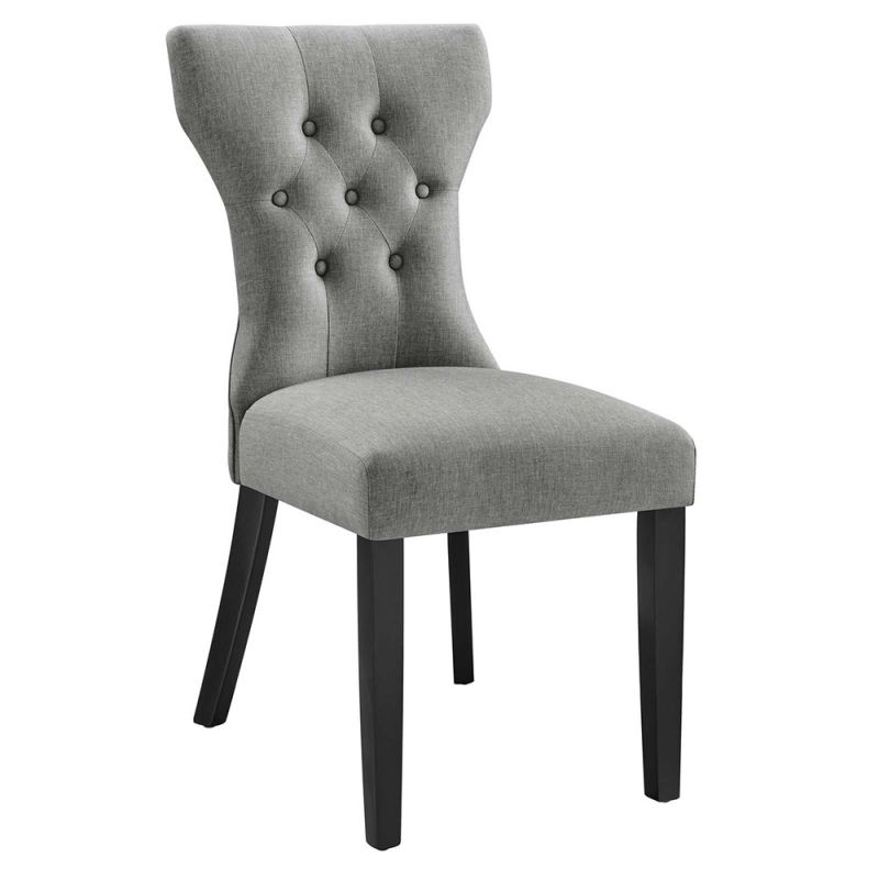 Modway - Silhouette Dining Side Chair - EEI-1380-LGR