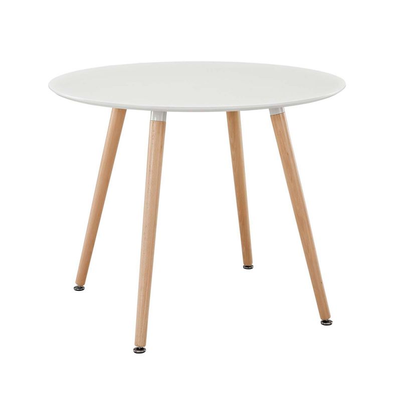 Modway - Track Round Dining Table - EEI-1055-WHI