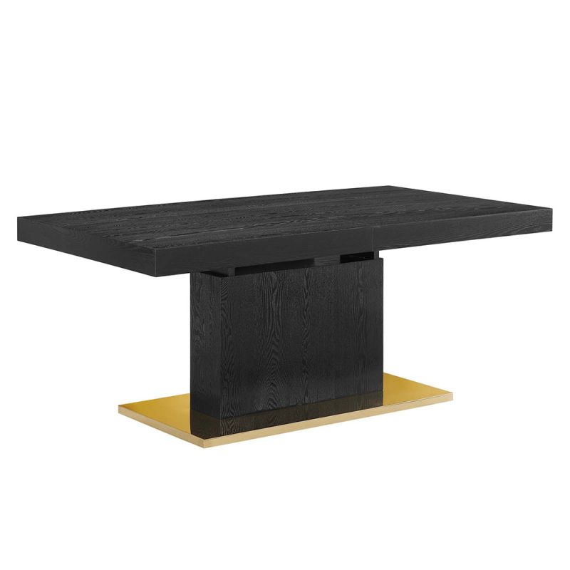 Modway - Vector Expandable Dining Table - EEI-4660-BLK-GLD