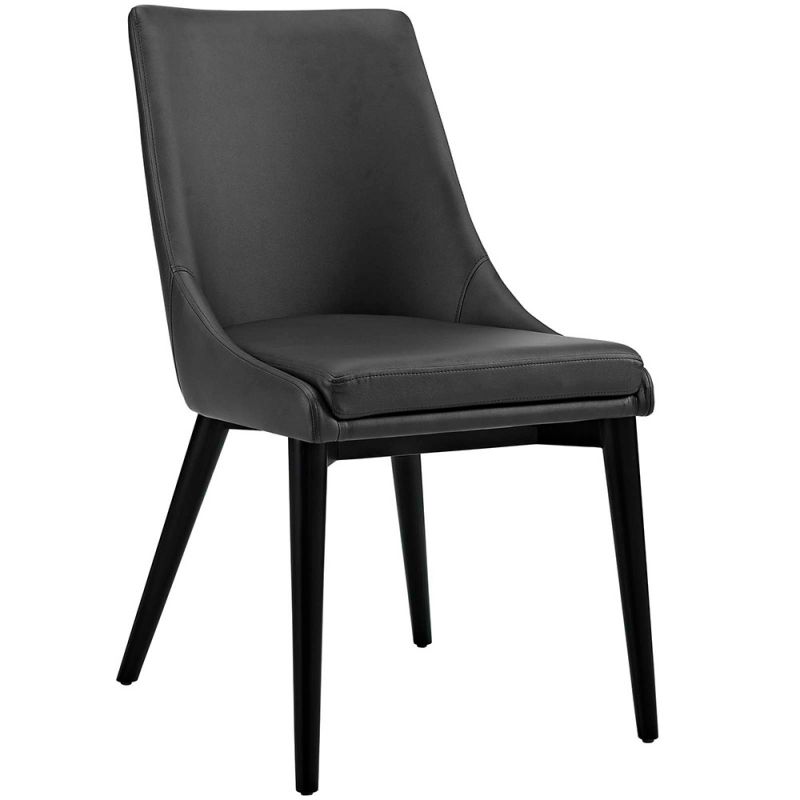 Modway - Viscount Vegan Leather Dining Chair - EEI-2226-BLK