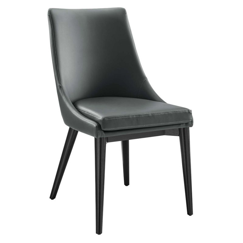Modway - Viscount Vegan Leather Dining Chair - EEI-2226-GRY